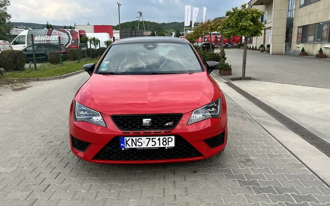 Seat Leon cena 87750 przebieg: 98000, rok produkcji 2016 z Góra Kalwaria małe 277